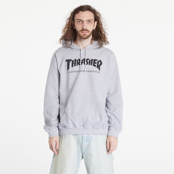 Thrasher Sweatshirt Thrasher Skate Mag Hoody Melange Grey L