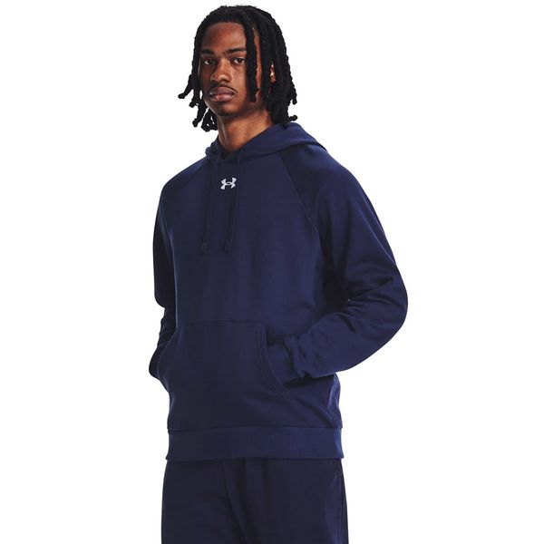 Under Armour Sweatshirt Under Armour Rival Fleece Hoodie Blue L