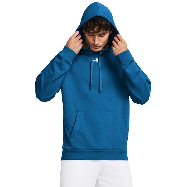 Under Armour Sweatshirt Under Armour Rival Fleece Hoodie Blue L