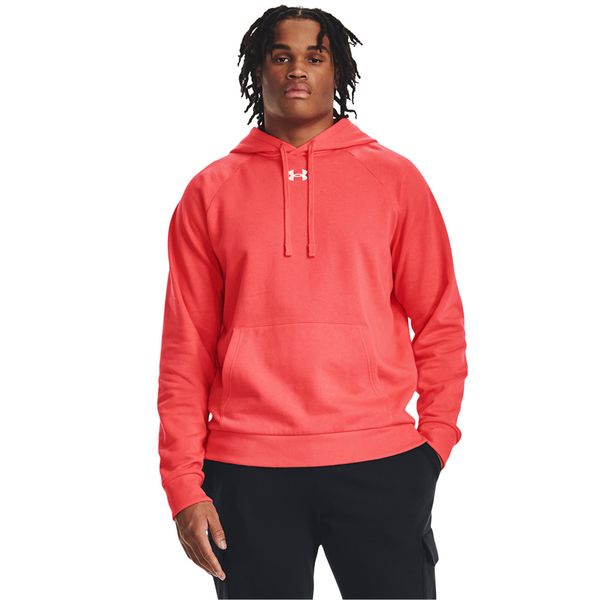 Under Armour Sweatshirt Under Armour Rival Fleece Hoodie Red XXL