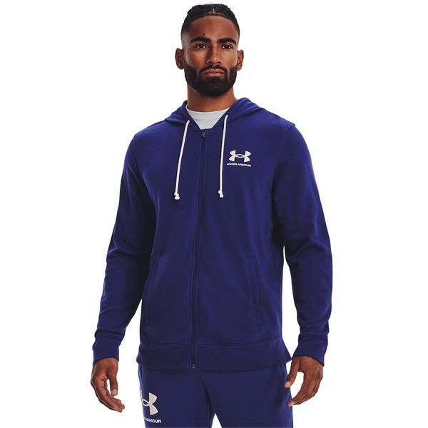 Under Armour Sweatshirt Under Armour Rival Terry LC FZ Blue M