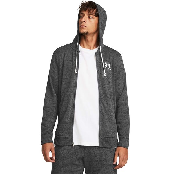 Under Armour Sweatshirt Under Armour Rival Terry LC FZ Gray L