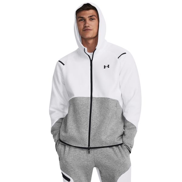 Under Armour Sweatshirt Under Armour Unstoppable Fleece FZ Gray XXL