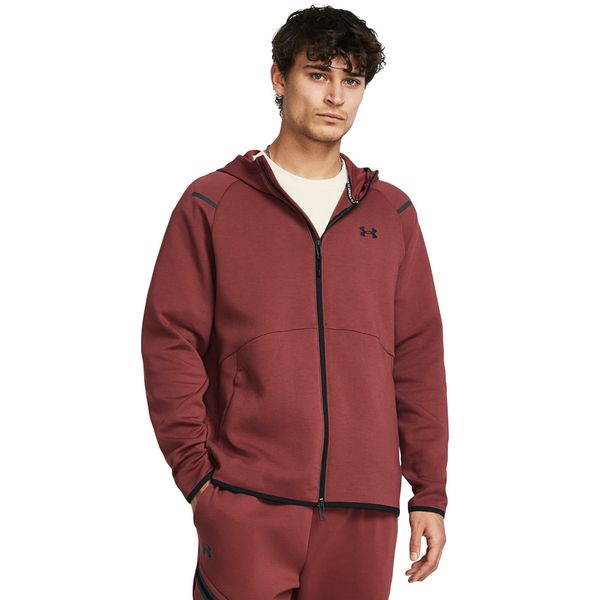 Under Armour Sweatshirt Under Armour Unstoppable Fleece FZ Red L