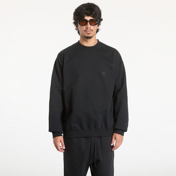 Y-3 Sweatshirt Y-3 Brushed Terry Crew Sweatshirt UNISEX Black L