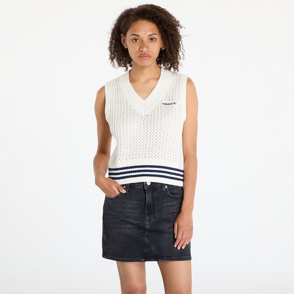 adidas Originals Telovnik adidas Knit Vest Off White XS