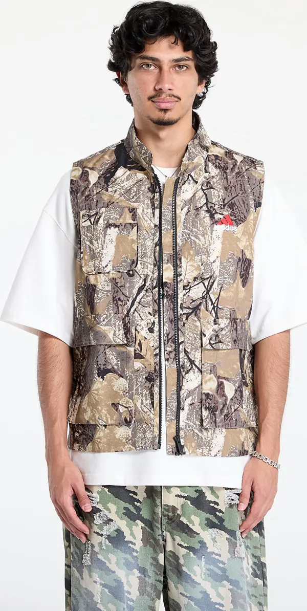 adidas Originals Telovnik adidas Originals Camo Vest AOP Camo L