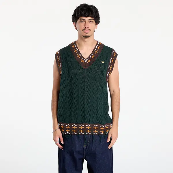 adidas Originals Telovnik adidas x Clot Crochet Vest by Edison Chen Green Night L