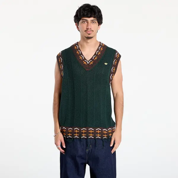 adidas Originals Telovnik adidas x Clot Crochet Vest by Edison Chen Green Night M