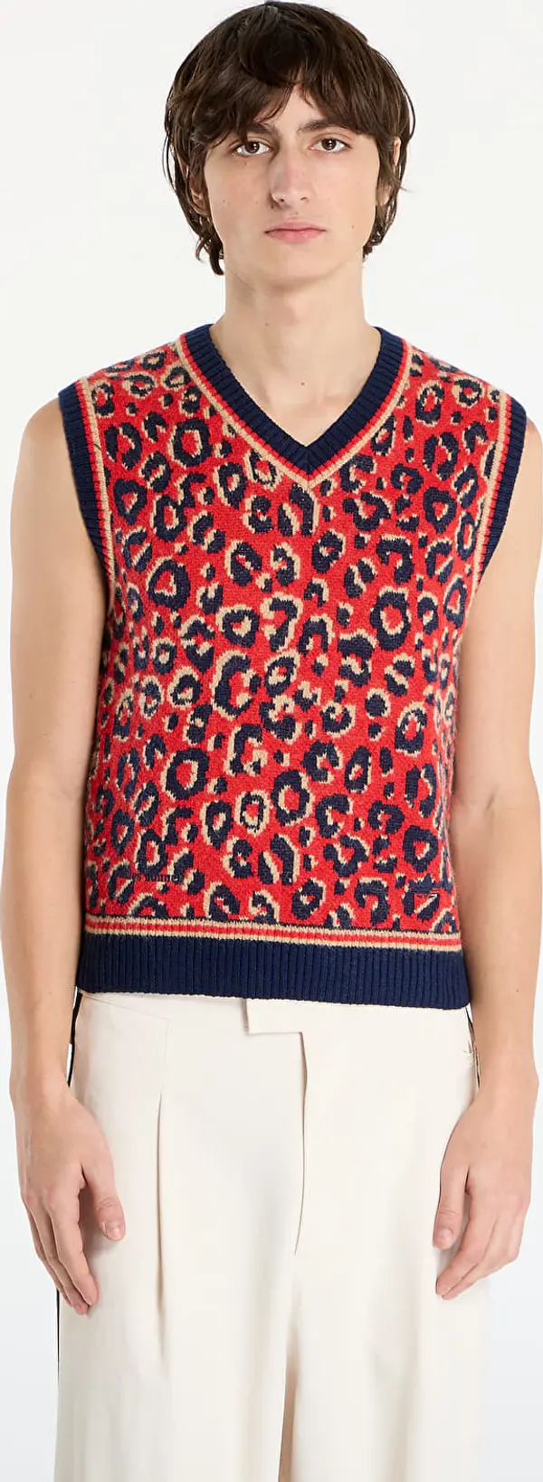 adidas Originals Telovnik adidas x Wales Bonner Knit Vest Collegiate Navy S