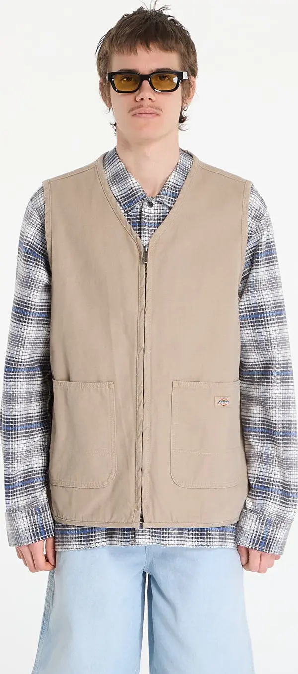 Dickies Telovnik Dickies Canvas Summer Vest Desert Sand L
