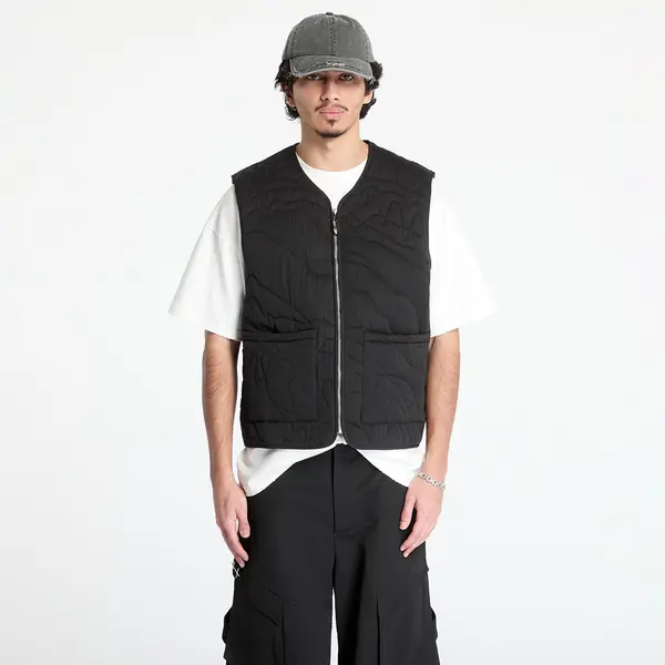 FTSHP Telovnik FTSHP Silver Lining Quilted Vest UNISEX Black XS