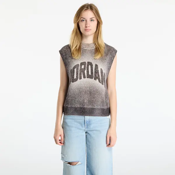 Jordan Telovnik Jordan Flight Women's Knit Vest Off Noir M