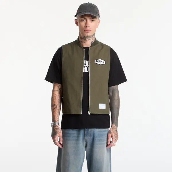 NEIGHBORHOOD Telovnik NEIGHBORHOOD Zip Work Vest Olive Drab XL