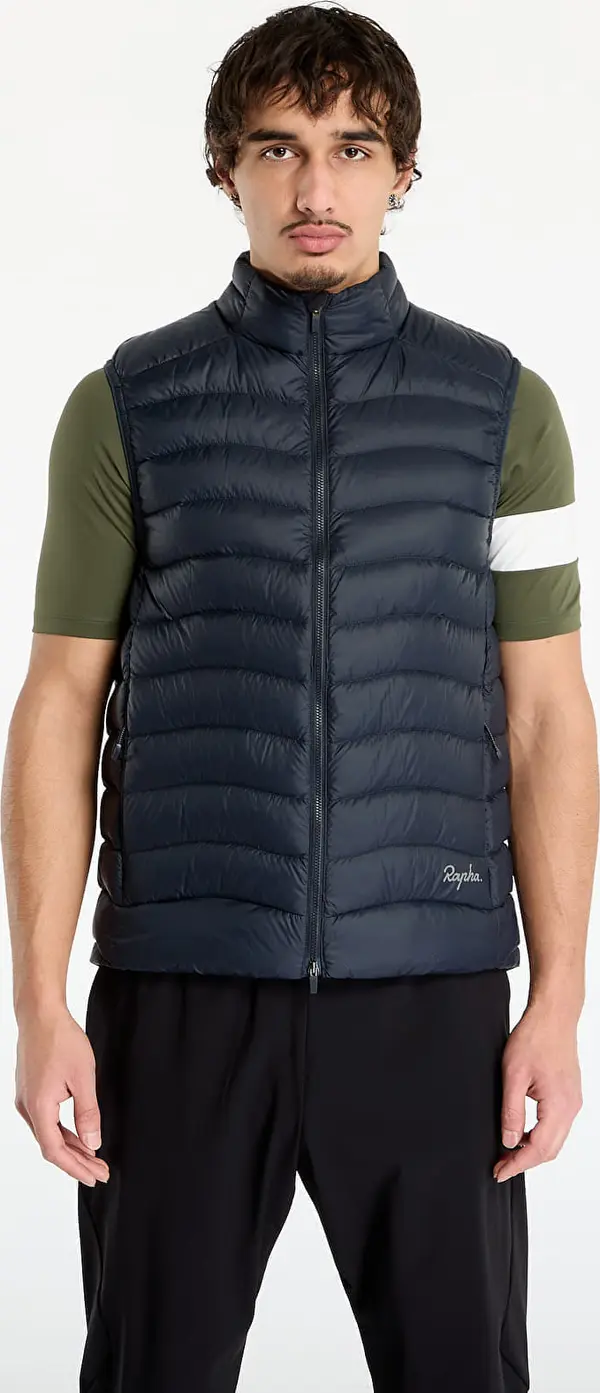 Rapha Telovnik Rapha Men's Down Gilet Black Charcoal/ Dark Grey L