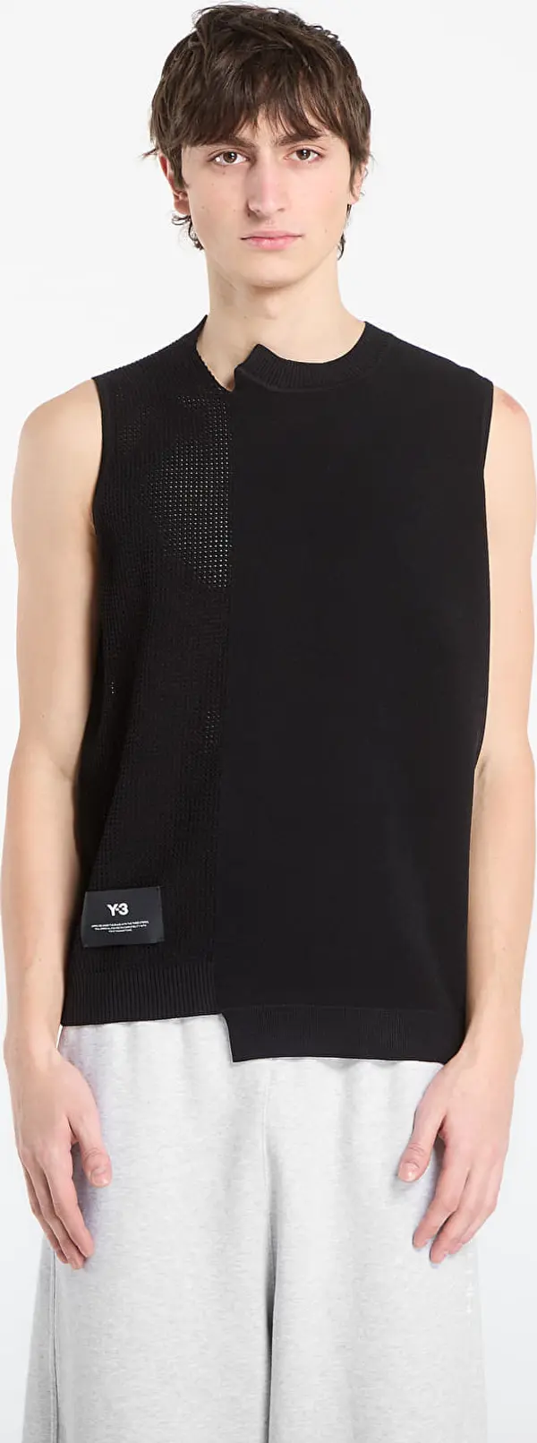 Y-3 Telovnik Y-3 Gfx Knitted Vest Black XL