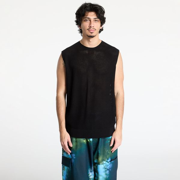 Y-3 Telovnik Y-3 Graphic Knit Vest UNISEX Black L