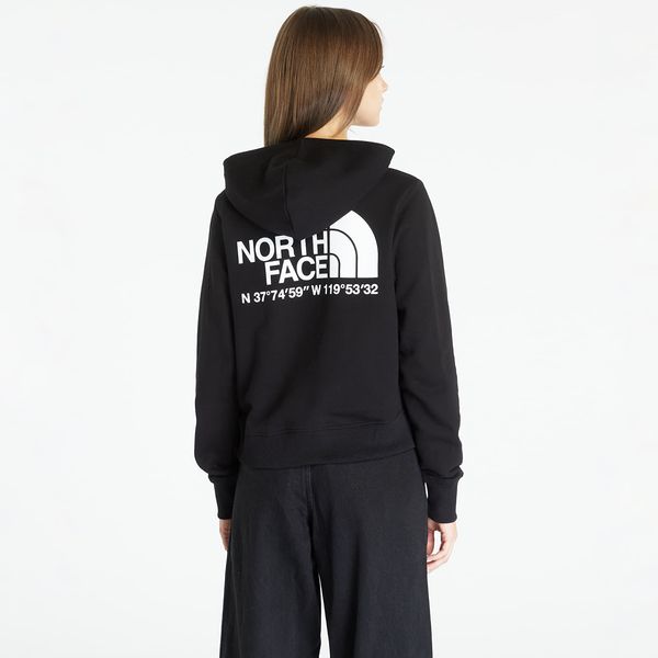 The North Face The North Face Coordinates Crop Hoodie TNF Black