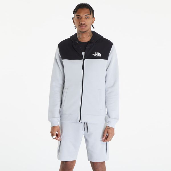 The North Face The North Face Icons Full Zip Hoodie High Rise Grey