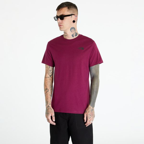 The North Face The North Face M S/S Red Box Tee Boysenberry