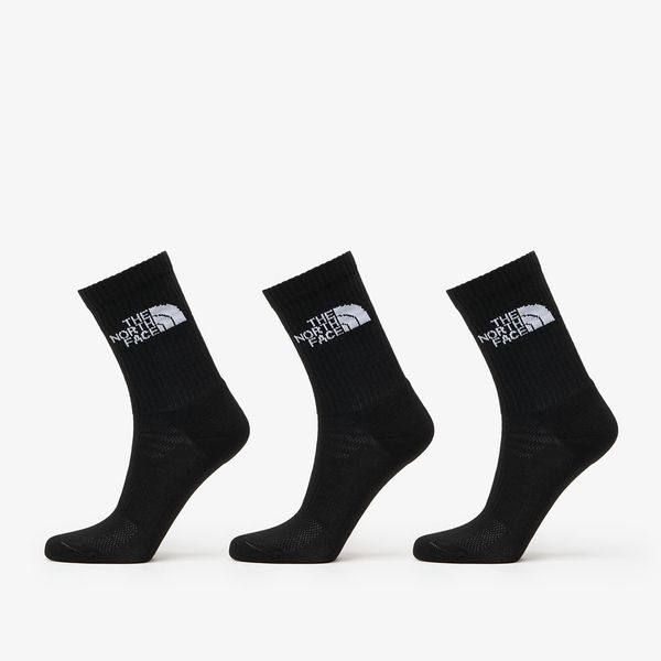 The North Face The North Face Multi Sport Cush Crew Sock 3-Pack Tnf Black L