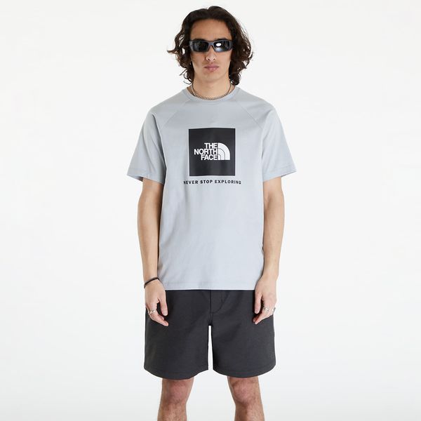 The North Face The North Face Raglan Redbox Tee High Rise Grey