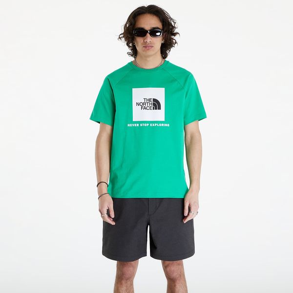 The North Face The North Face S/S Raglan Redbox Tee Optic Emerald