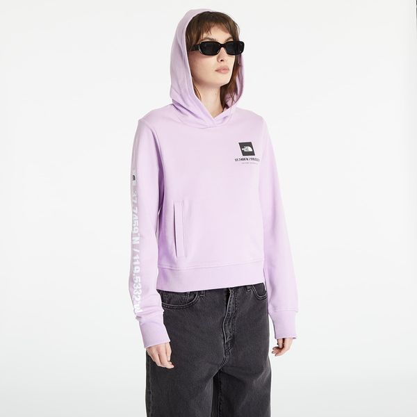 The North Face The North Face Coordinates Crop Hoodie Lupine