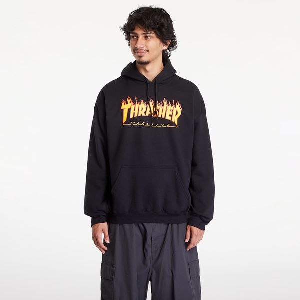 Thrasher Thrasher Flame Logo Hood Black XXL