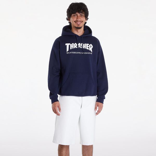 Thrasher Thrasher Skate Mag Hood Navy Blue L