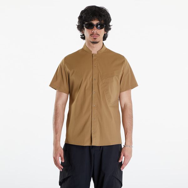 Poutnik by Tilak Tilak Blade Short-sleeve Shirt Bronze Brown