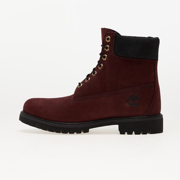 Timberland Timberland 6 Inch Lace Up Waterproof Boot Burgundy