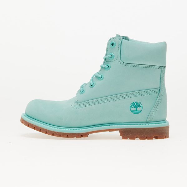 Timberland Timberland 6 Inch Lace Up Waterproof Boot Light Green Nubuk