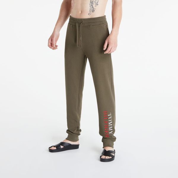 Tommy Hilfiger Tommy Hilfiger Ultra Soft Logo Drawstring Joggers Pants Green