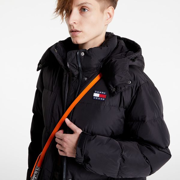 Tommy Hilfiger Tommy Jeans Alaska Winter Long Puffer Coat Black