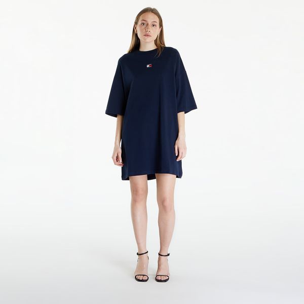 Tommy Hilfiger Tommy Jeans Badge Tee Dress Dark Night Navy