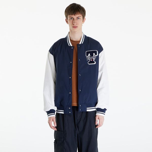 Tommy Hilfiger Tommy Jeans Colorblock Varsity Jacket Blue