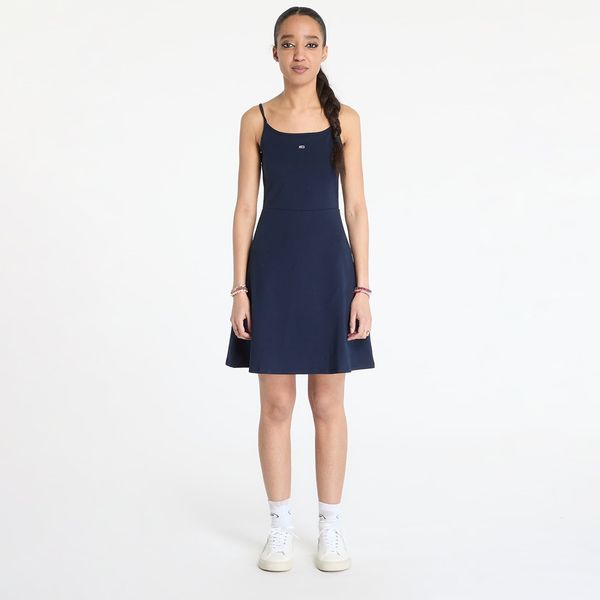 Tommy Hilfiger Tommy Jeans Essential Strap Dress Blue XXS