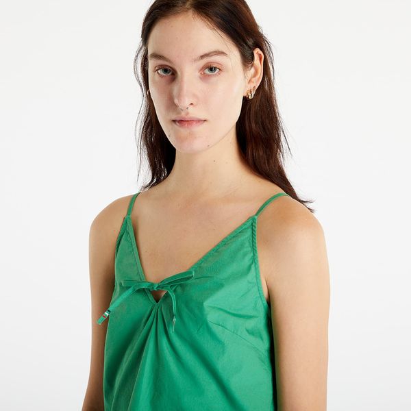 Tommy Hilfiger Tommy Jeans Poplin Strappy Top Coastal Green