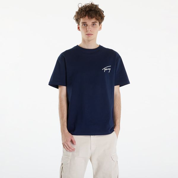 Tommy Hilfiger Tommy Jeans Reg Signature Tee Blue