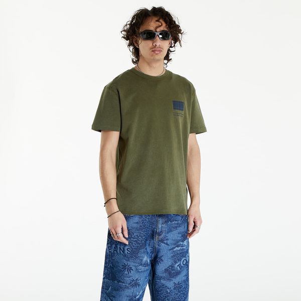 Tommy Hilfiger Tommy Jeans Regular Essential Flag Tee Drab Olive Green