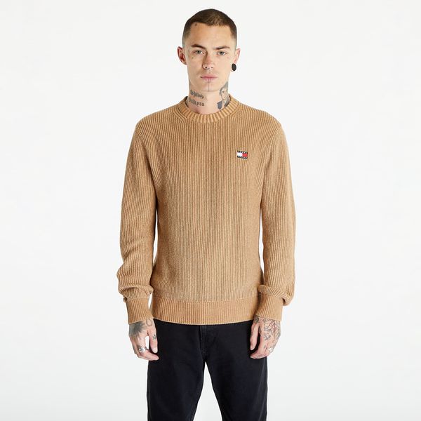 Tommy Hilfiger Tommy Jeans Regular Tonal Bad Sweater Tawny Sand