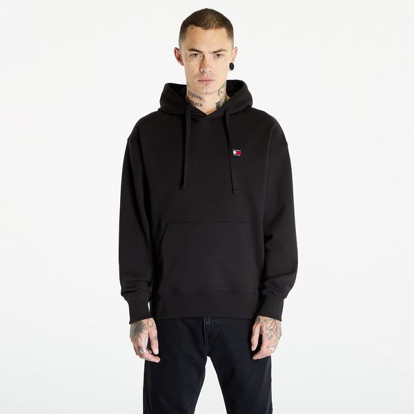 Tommy Hilfiger Tommy Jeans Relaxed Badge Hoodie Black