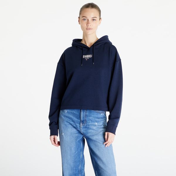 Tommy Hilfiger Tommy Jeans Relaxed Essential Logo Hoodie Dark Night Navy