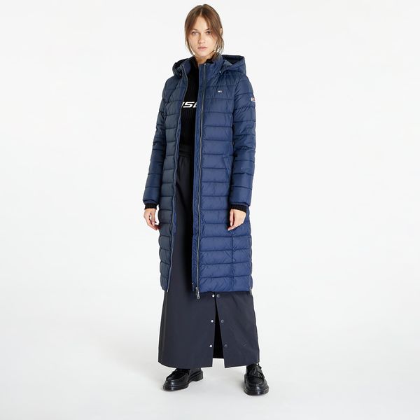 Tommy Hilfiger Tommy Jeans Tjw Basic Hooded Coat Blue