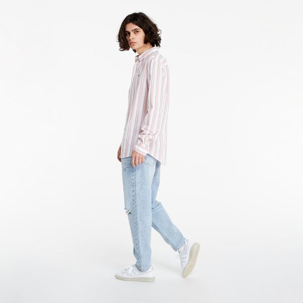 Tommy Jeans Tommy Jeans Essential Striped Shirt Soothing Pink