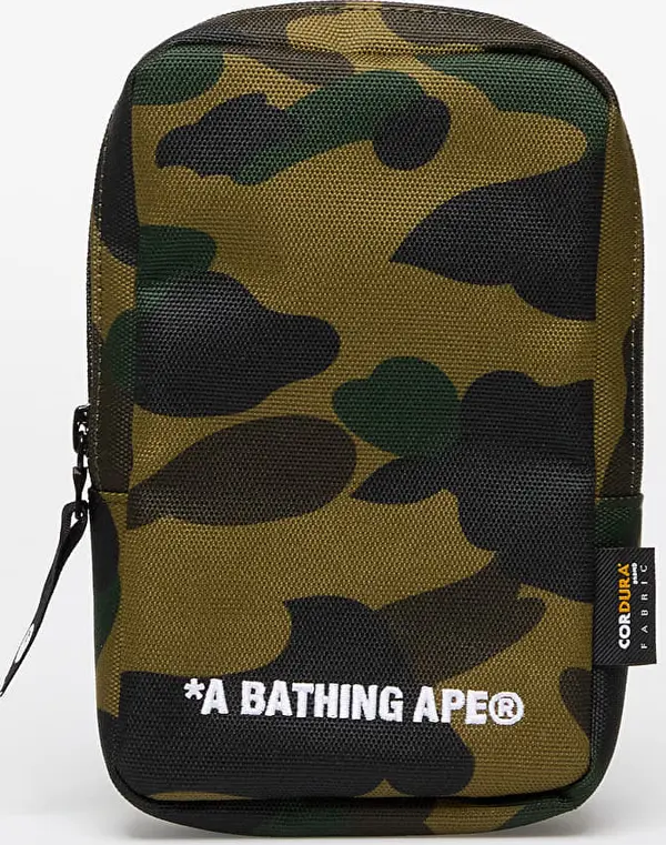 A BATHING APE Torba A BATHING APE 1St Camo Cordura Phone Shoulder Bag Green Universal