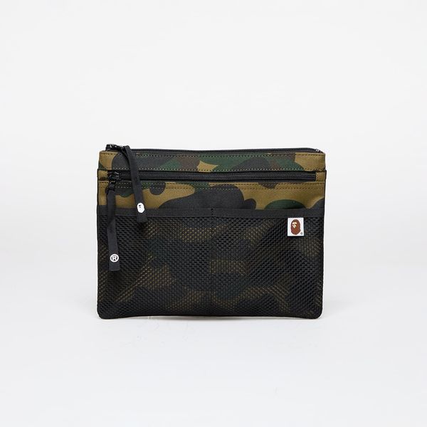 A BATHING APE Torba A BATHING APE 1St Camo Cordura Sacoche Green 1 l