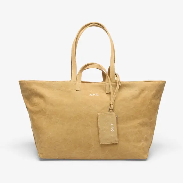 A.P.C. Torba A.P.C. Le Drummer Toile Bag Dark Beige Universal
