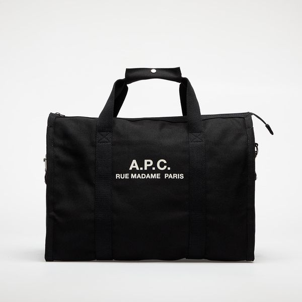 A.P.C. Torba A.P.C. Recuperation Gym Bag Black Universal